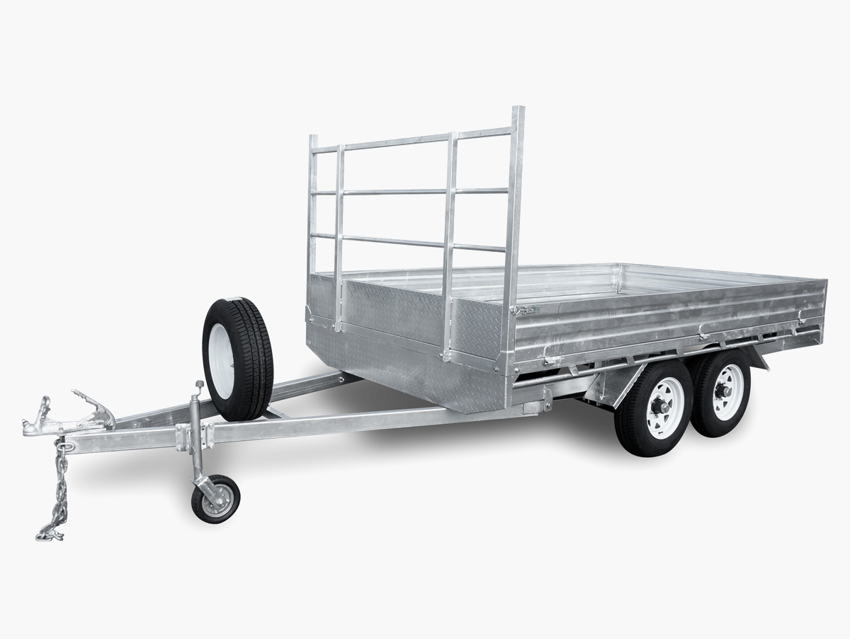 flatbed dual axle weight distribution
