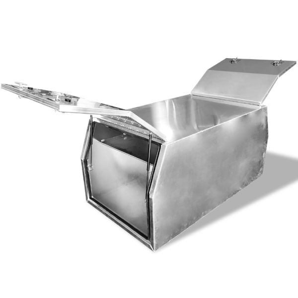 C3 Aluminium Half Canopy Cross Deck Ute Toolbox 1780 x 1000 x 850mm