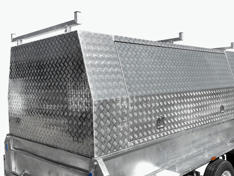 10 x 5 Tandem Tradesman/Builders Canopy Trailer - Image 7