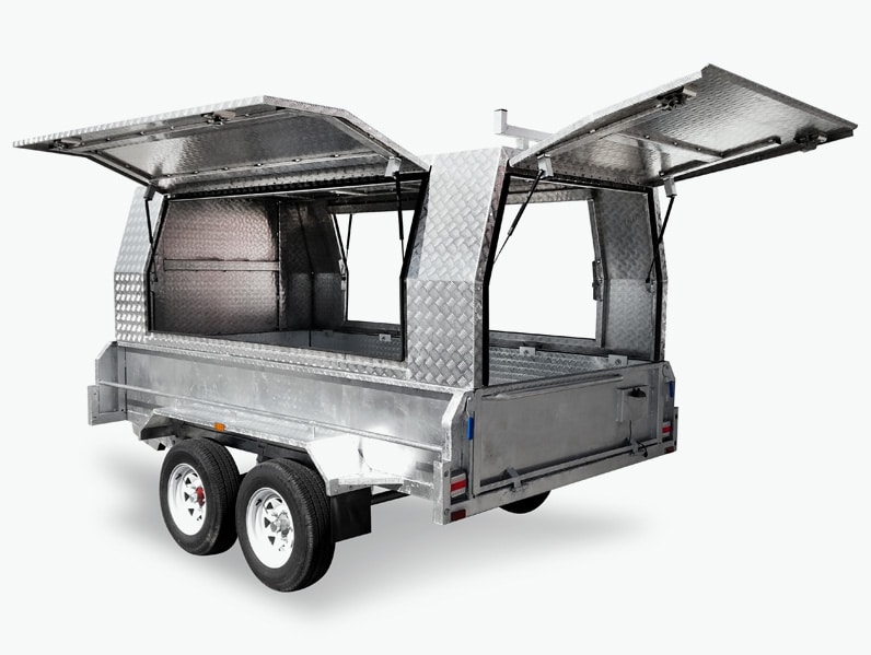 10 x 5 Tandem Tradesman/Builders Canopy Trailer - Image 2