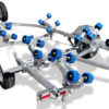 4.8m Wobble Roller Boat Trailer rated at 1200kg
