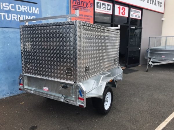 6 x 4 Canopy Trailer Square Sides