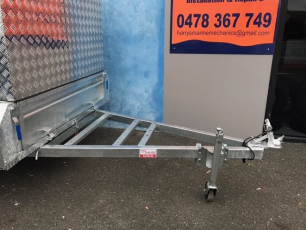 6 x 4 Canopy Trailer Square Sides