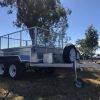 8 x 5 Hydraulic Tipping Trailer, Dual Axle, Heavy Duty, 3500kg ATM