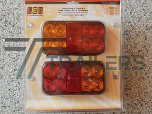 Trailer Lamp and Cable Kit with up to 10m Cable