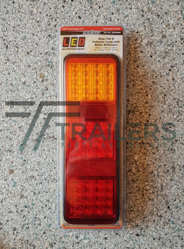 Stop/Tail and Indicator Lamp with Reflex Reflectors