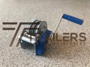 Winch 7mm x 8.0m Rope 1500kg Pull Capacity