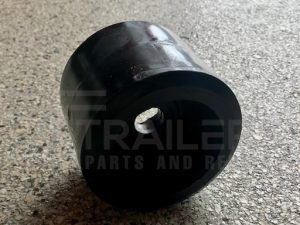 Smooth Black Wobble Roller 20mm Bore