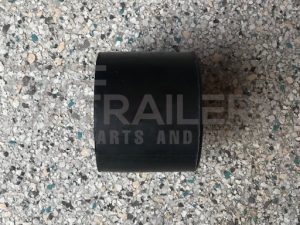 2 1/2” Round Roller Cap Black 17mm