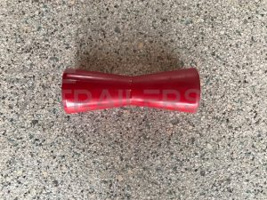 8” Sydney Roller Red 17mm Bore