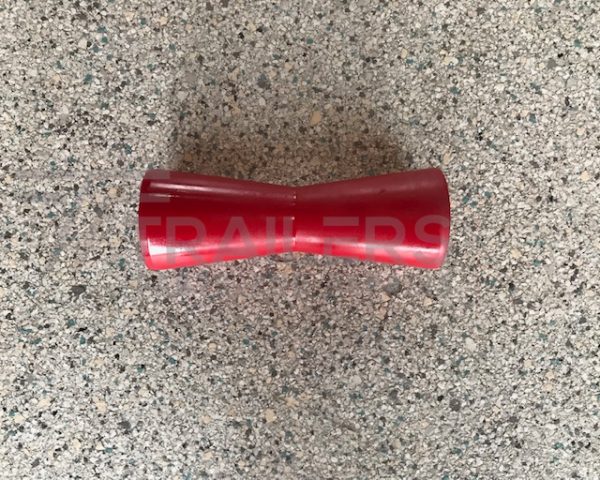 8” Sydney Roller Red 17mm Bore