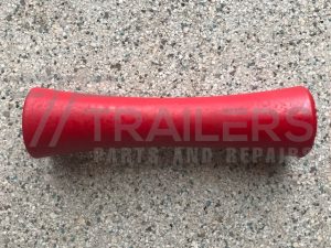 12” Concave Roller Red 25mm Bore