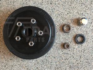 10" Ford Electric Drum with LM Bearings