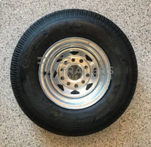 10” Galvanised multi fit rim suit HT and Ford wheel with 500 x 10 Tyre ...