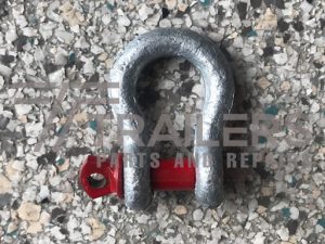 Galvansied 750kg Rated Bow Shackle  8mm