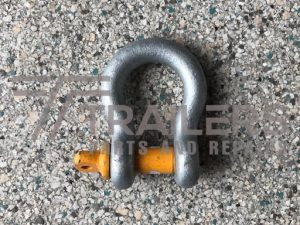 Galvanised 3250kg Rated Bow Shackle 16mm