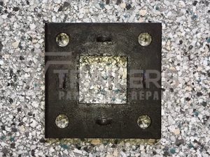 Electrical Flange suit 40mm square axles