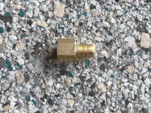 Brass Hydaulic Union for Master Cylinder to Suit Trigg and Alko Calipers