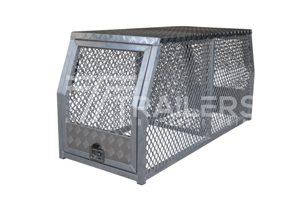 DC1 Aluminium Dog Box (1780mm x 700mm x 850mm)