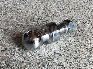 50mm Chrome Plated Towball 1'' Highrise Rated 2 Tonne