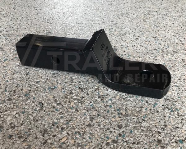 190mm Hitch Powder Coated Black Rated 2.5 Tonne