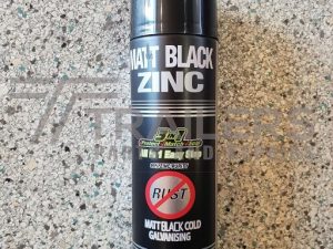 Matte Black Zinc Spray