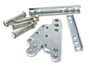 BOS Mounting Plate 75-150mm Halve Kit with bolts