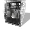 C5 Aluminium Half Canopy Cross deck Ute Toolbox 1780x700x850mm - Image 3