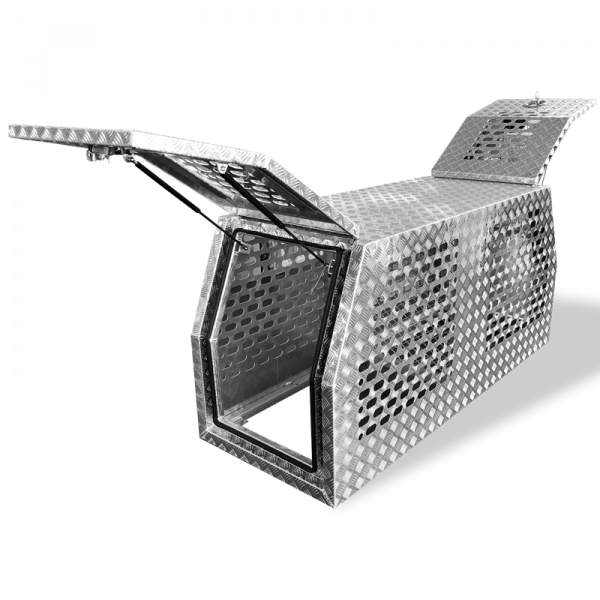DC3 Aluminium Cross deck Toolbox Dog Box (1780x700x850mm)