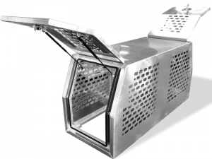 DC5 Aluminium Flat Plate Cross Deck Ute Toolbox Dog Box 1780x700x850mm