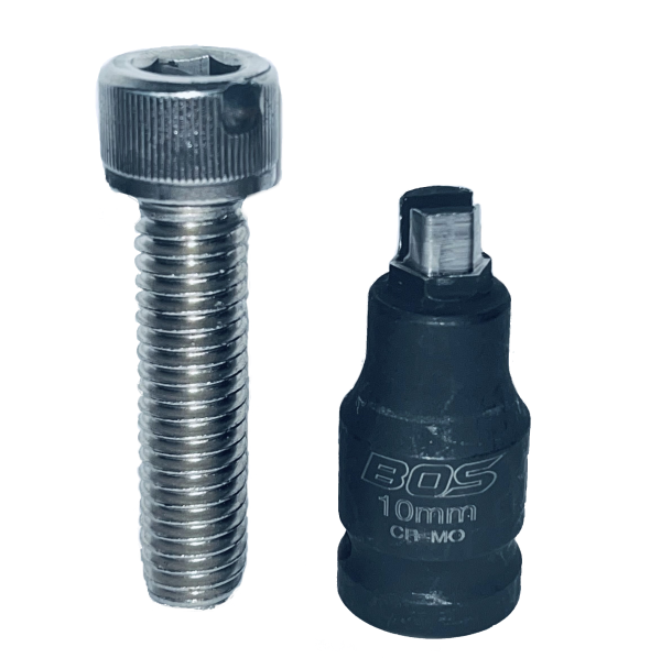 BOS BSW Security 2" Screw and Key