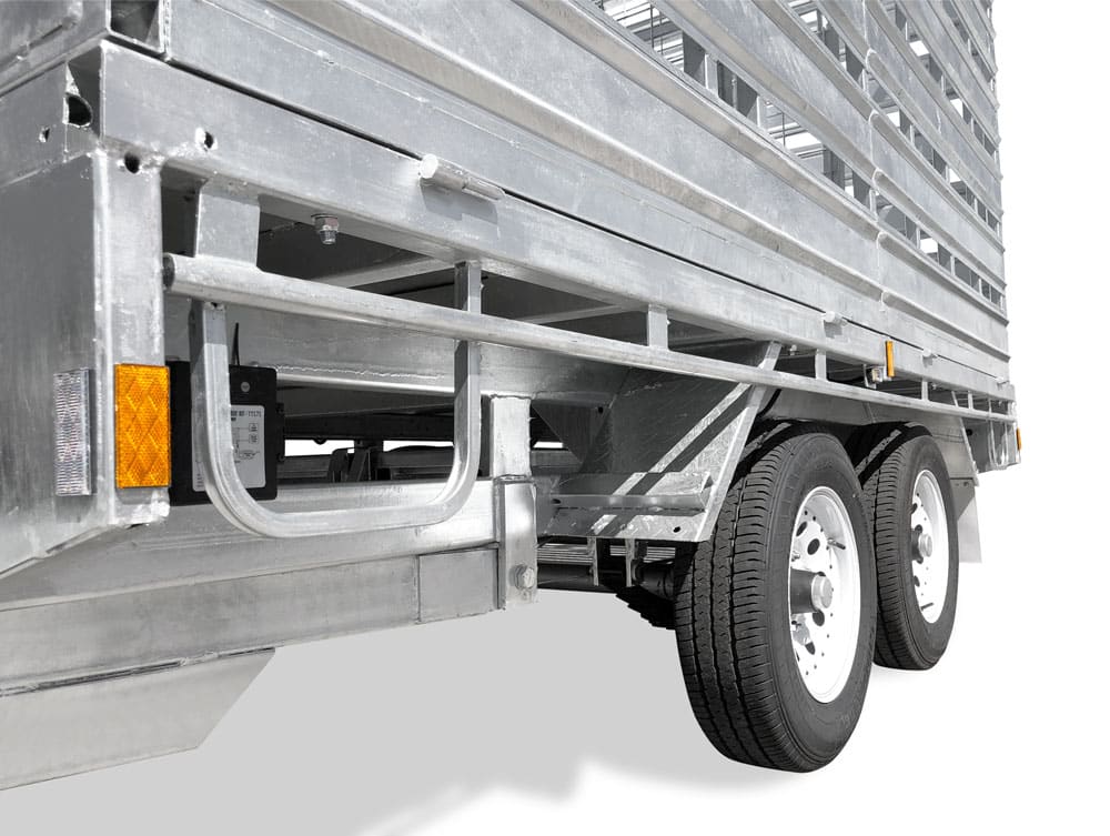 12x7 Flat Top Cattle/Livestock Trailer 3500kg ATM - Image 3