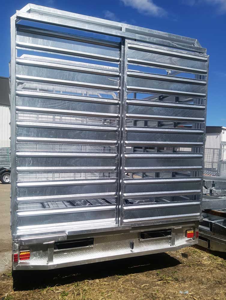 12x7 Flat Top Cattle/Livestock Trailer 3500kg ATM - Image 4