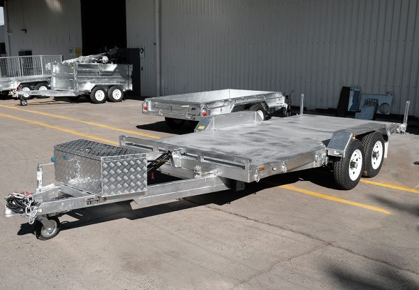 16 x 6.6 Hydraulic Tilt Car Trailer 3000kg ATM
