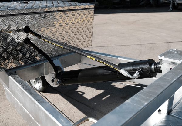 16 x 6.6 Hydraulic Tilt Car Trailer 3000kg ATM